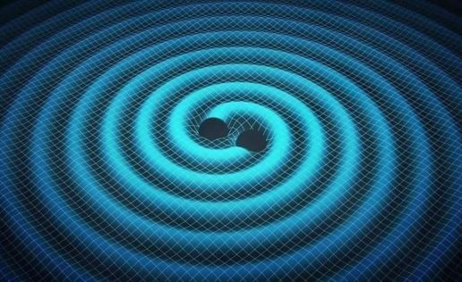 ¿Un fogonazo de luz junto a las ondas gravitacionales?