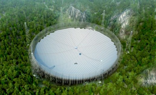 El mayor radiotelescopio del mundo buscará señales de vida inteligente