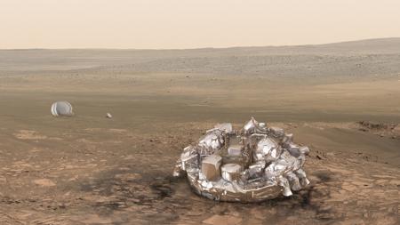 Todo listo para el primer desembarco europeo en Marte