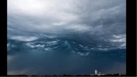 Asperitas, la extraña nube que hipnotiza