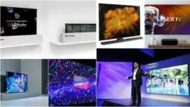 Enrollables, modulares, con 8K y con Inteligencia Artificial: así serán los televisores a partir de 2018