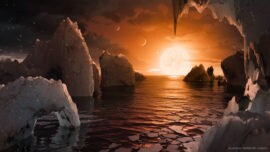 Los planetas de TRAPPIST-1 tienen 250 veces más agua que la Tierra