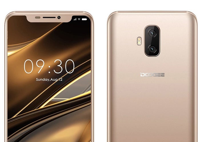 Doogee V, un «smartphone» que se abre con el dedo sobre la pantalla