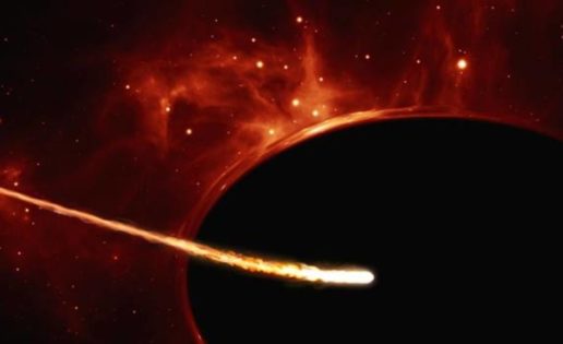 Observan cómo un agujero negro devora una estrella