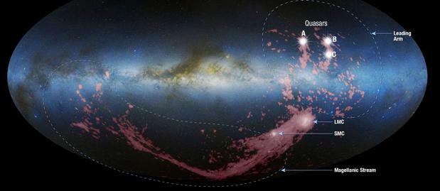 El Hubble descubre quién ganará la «batalla de las Nubes de Magallanes»