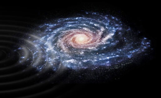 Detectan una extraña perturbación en la Vía Láctea