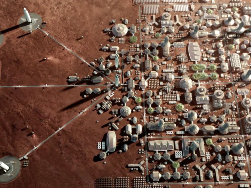 Así pretende Elon Musk construir «múltiples ciudades» en Marte