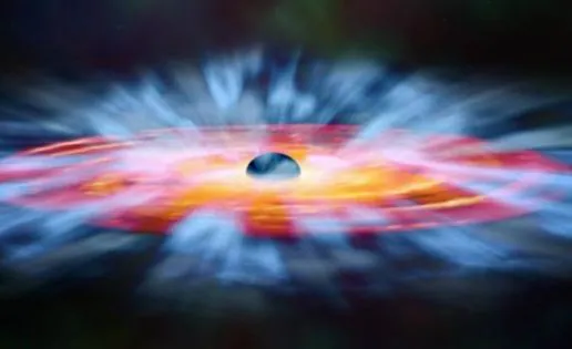 Detectan materia cayendo a un agujero negro al 30% de la velocidad de la luz