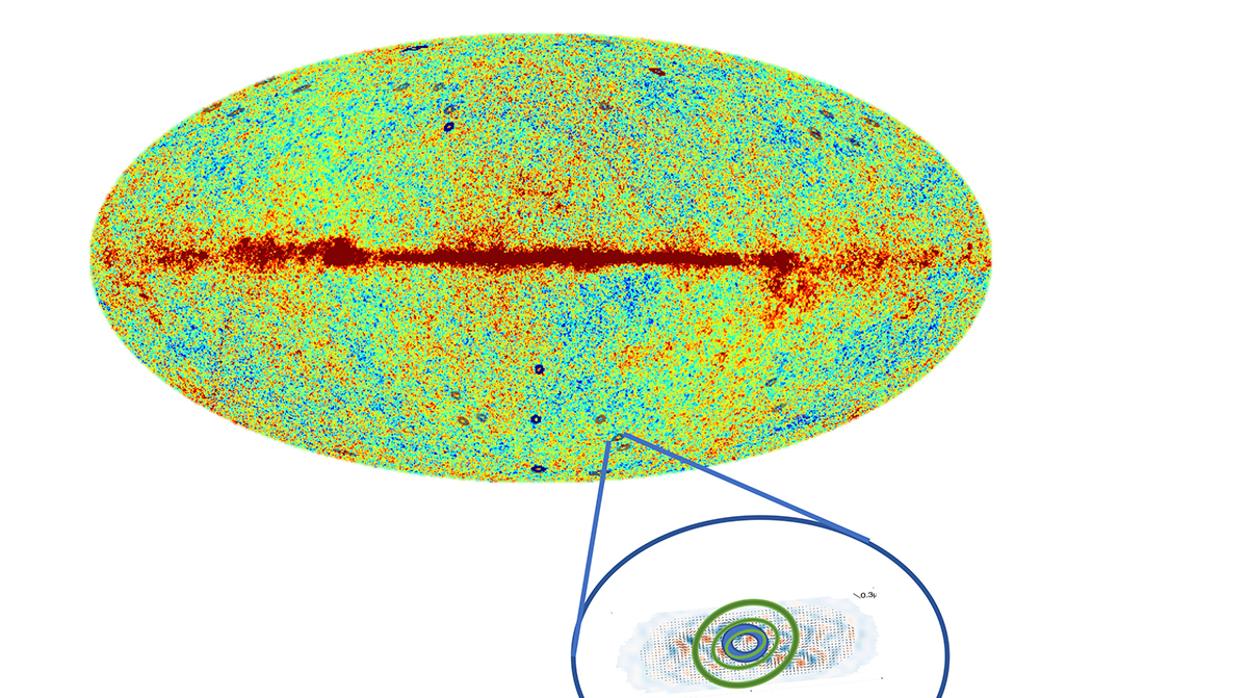 Afirman haber encontrado restos de un Universo anterior