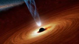 Descubren un agujero negro capaz de hacer girar el espacio-tiempo