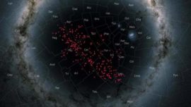 Descubren un enorme «río de estrellas» muy cerca de la Tierra