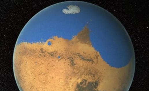 Hallan un enorme agujero en la atmósfera de Marte que permite que el agua escape
