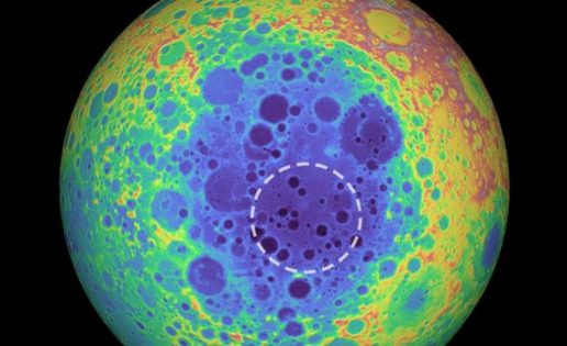 Hallan una misteriosa y enorme masa metálica enterrada en la Luna