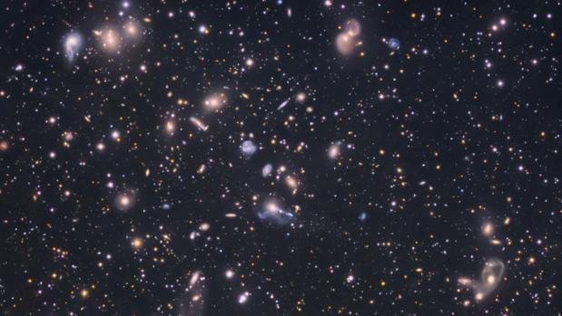 Observan, por primera vez, cómo se producen las mayores colisiones del Universo