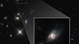 El Hubble capta un «brillo inexplicable» procedente de una enorme explosión de rayos gamma