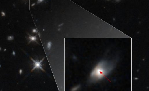 El Hubble capta un «brillo inexplicable» procedente de una enorme explosión de rayos gamma