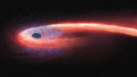 Observan, por primera vez, una estrella ‘espaguetizada’ por un agujero negro