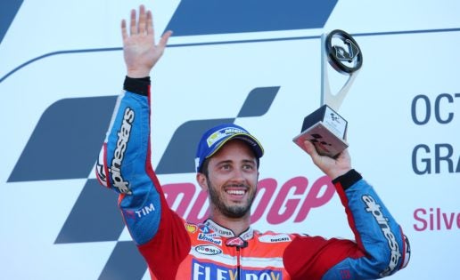 El verdadero rival de Márquez es Dovizioso, que ha desbancado a Rossi en Italia