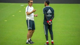 Lopetegui hará una rotación  de galones con Courtois y Keylor