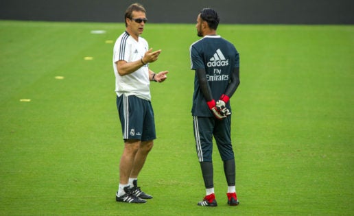 Lopetegui hará una rotación  de galones con Courtois y Keylor