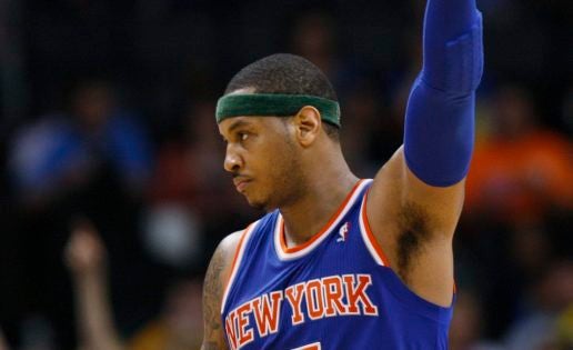 Carmelo hace de oro a los Knicks