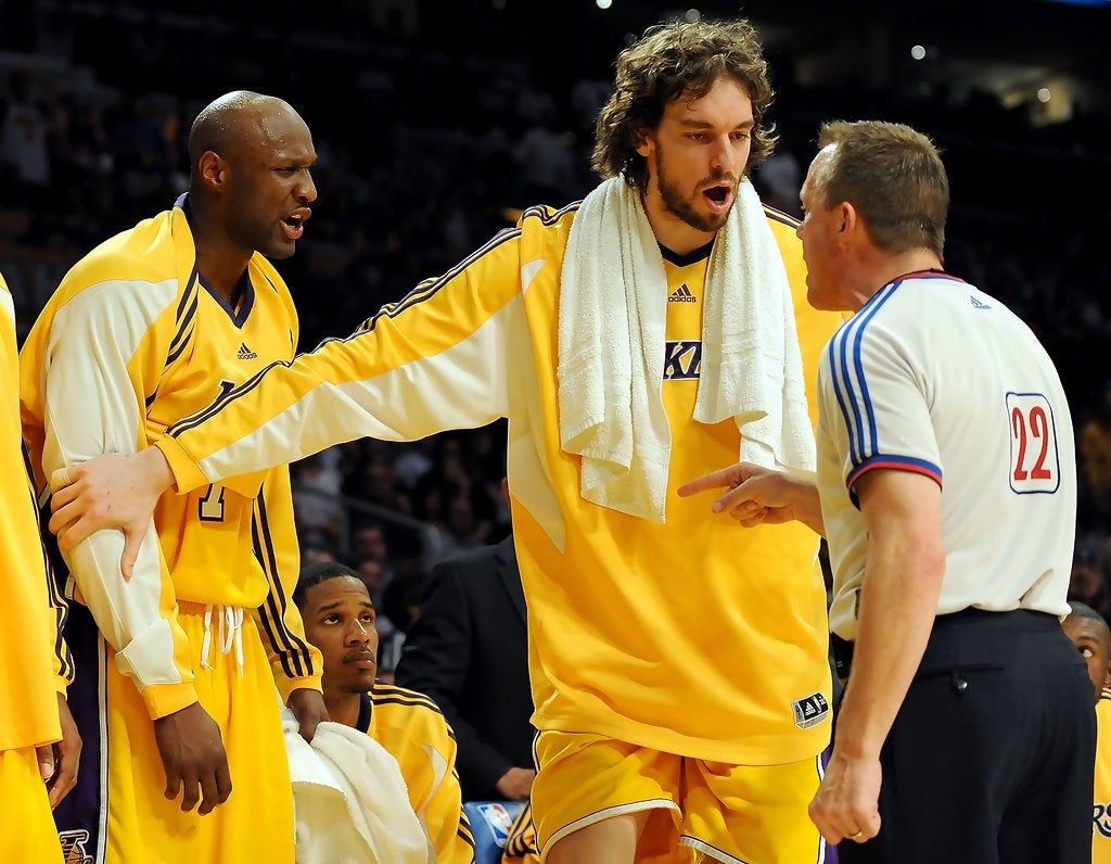 Lamar Odom se «pierde»