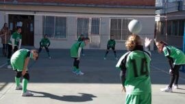 Voleibol: Pequeños y mayores de Sagrados Corazones y “Las Nieves” alcanzan las semifinales