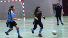 Futsal: Las chicas de Sagrado Corazón de Jesús de Gutenberg se distancian de sus perseguidoras