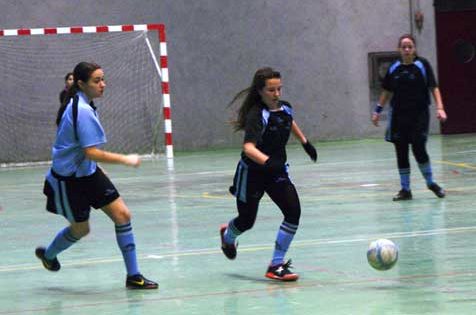 Futsal: Las chicas de Sagrado Corazón de Jesús de Gutenberg se distancian de sus perseguidoras