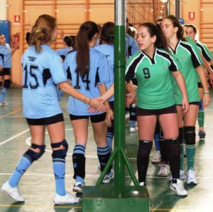 Voley: Saint Louis des Français, terceras en la séptima jornada