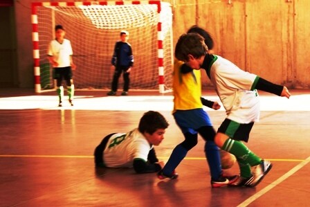 Futsal: los benjamines de Santo Ángel de la Guarda “B” se ganan el pase a la final