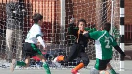 Futsal: Los prebenjamines de Tomás Bretón, Jesús María “A” y B. V. M. Irlandesas “A” más cerca de la final