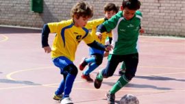 Futsal: Los alevines e infantiles de Mater Immaculata “A” se mantienen en el podio