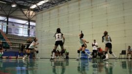 Los claretianos copan las semifinales de voleibol