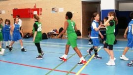 Baloncesto mixto: Miramadrid «B» y BVM Irlandesas «C»