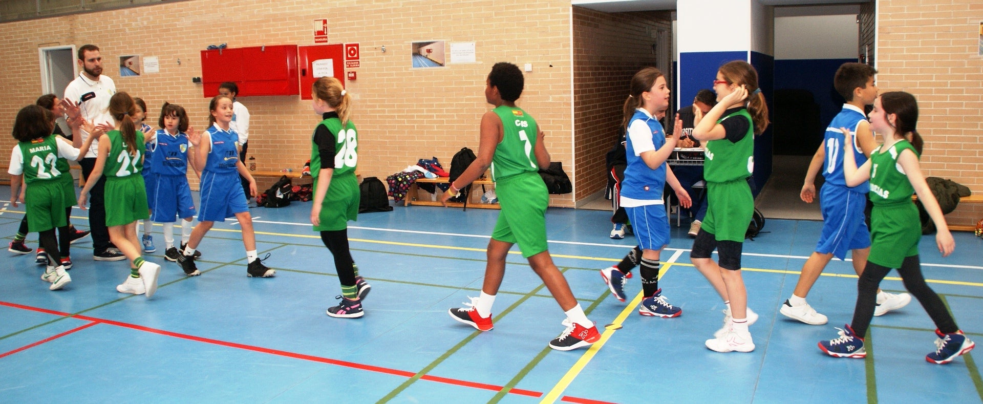 Baloncesto mixto: Miramadrid «B» y BVM Irlandesas «C»
