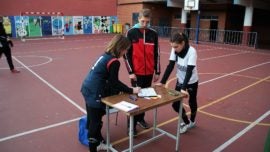 Muchos partidos por jugar y todo por decidir en voleibol benjamín y alevín mixto