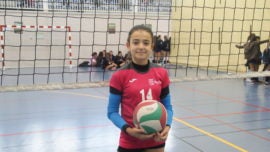 “Del voleibol lo que más me gusta es el trabajo en equipo”