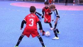 Mater Immaculata «A», Vedruna Escuelas Inter «A» y Claret «A», ¿quién será el campeón del futsal alevín?