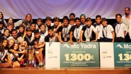 Javier Esteban, en la clausura del campeonato alevín: “Mantenemos la esencia”