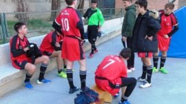 Virgen de Atocha, Mater Immaculata y Sagrado Corazón de Jesús Gutenberg mantienen el pleno en fútbol sala