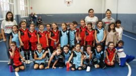 Cinco equipos logran su primera victoria de minibasket