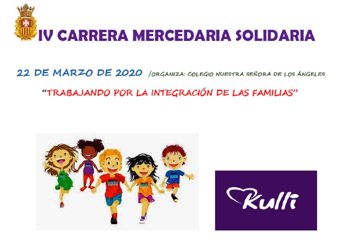 La IV carrera mercedaria solidaria será el 22 de marzo