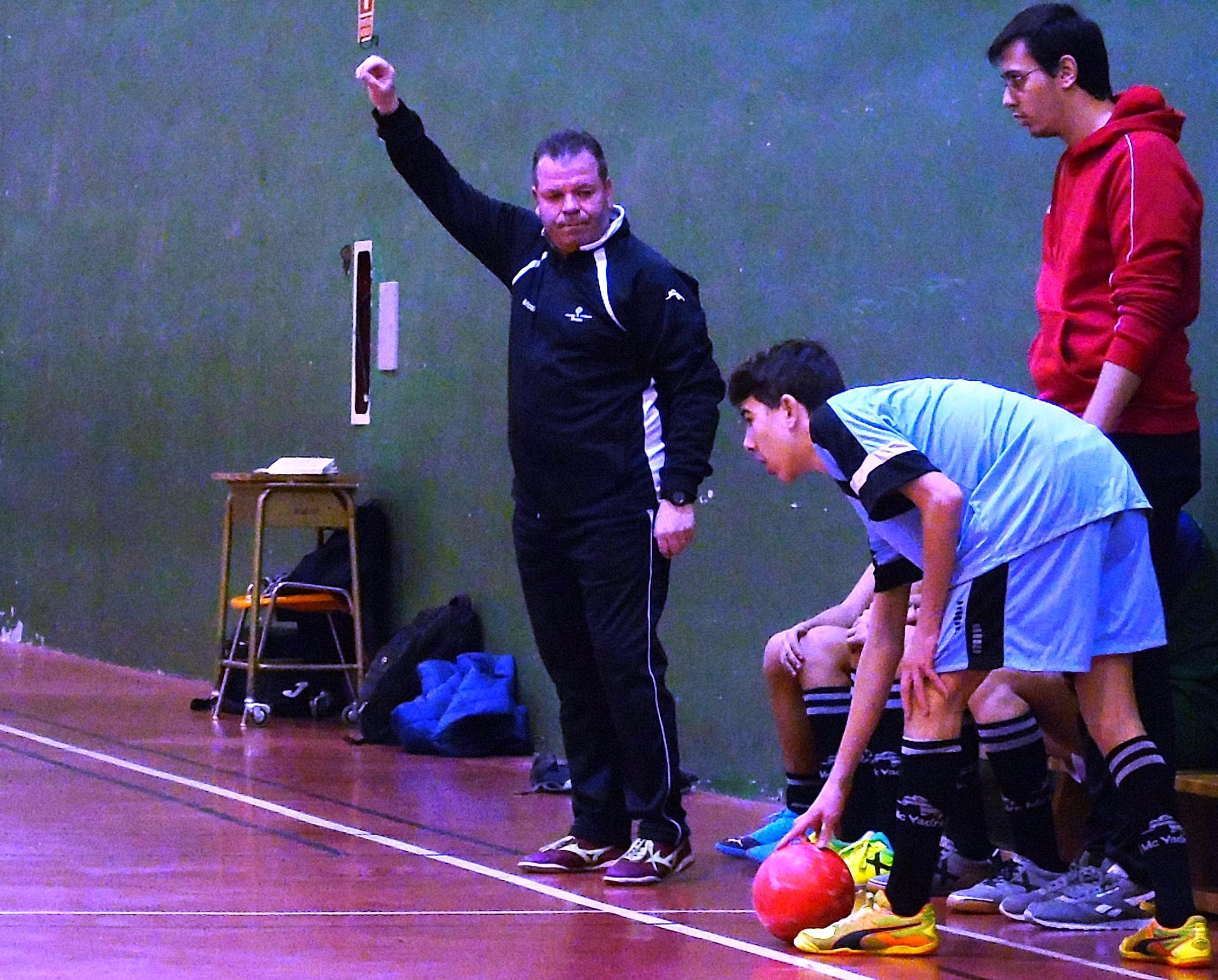 Juan Carlos Quintas, árbitro de fútbol sala: “Debe haber cordialidad entre los equipos”