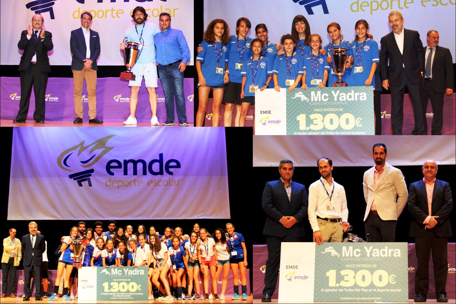Presencia madrileña en los premiados al juego limpio de EMDE
