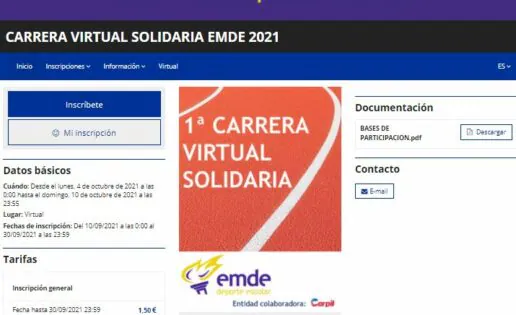 ¿Y para qué participar en la Carrera Solidaria EMDE 2021?