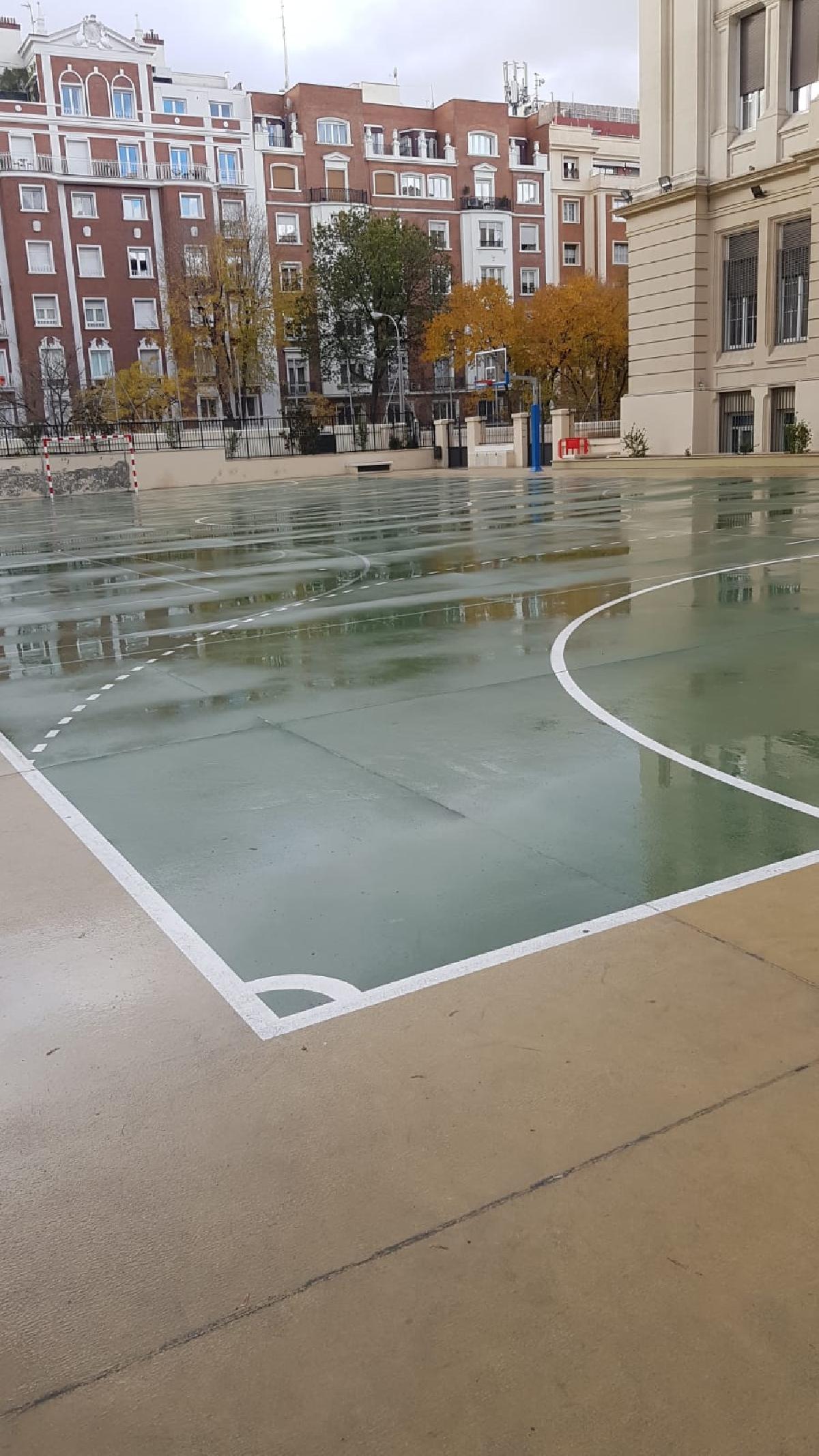 … Y la lluvia hizo acto de presencia