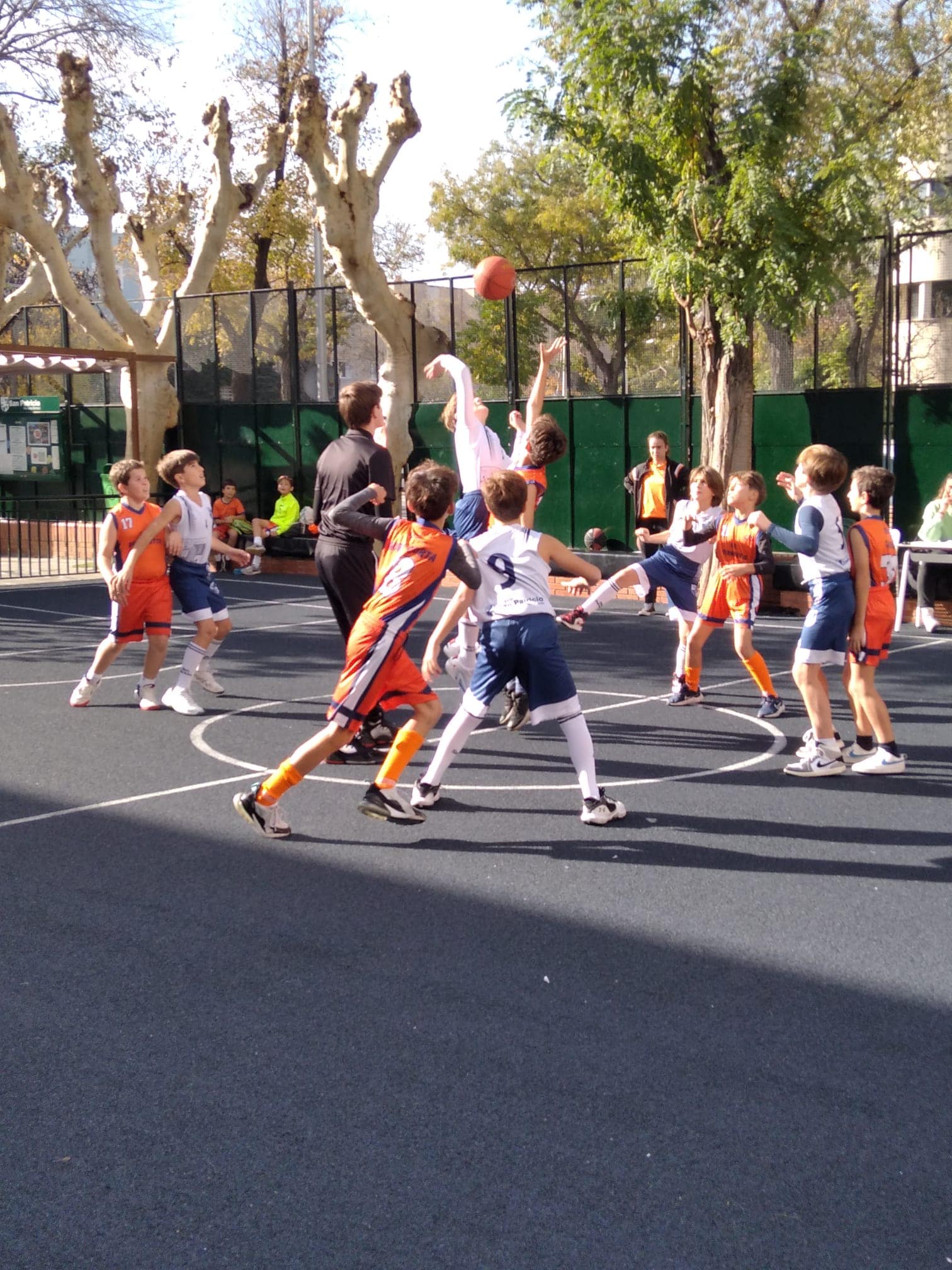 Un parón para coger aire tras el primer tercio de la temporada de minibasket