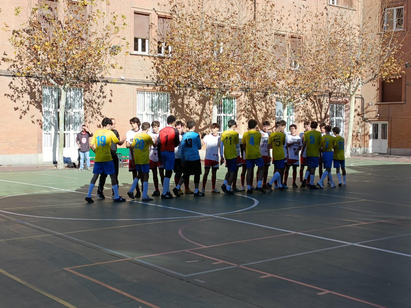 Un brindis por la deportividad en el futsal antes de la Navidad
