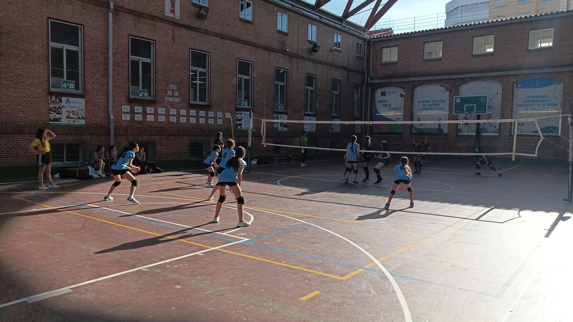 Santa Ana y San Rafael, San Patricio Soto y Raimundo Lulio se reparten las medallas de oro de voleibol en las categorías Infantil, Cadete y Juvenil Femenino